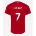 Maillot de foot Liverpool Luis Diaz #7 Domicile vêtements 2023-24 Manches Courtes